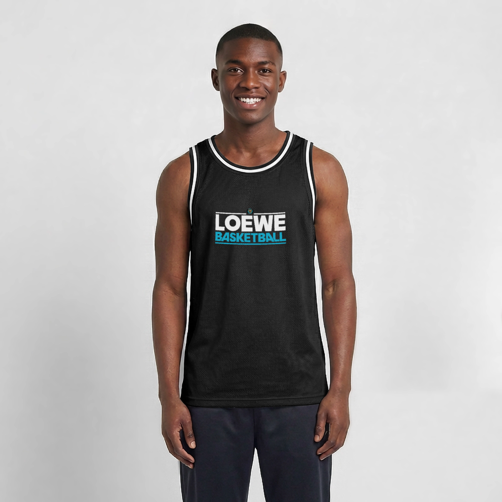 Männer Basketball-Trikot - Schwarz/Weiß