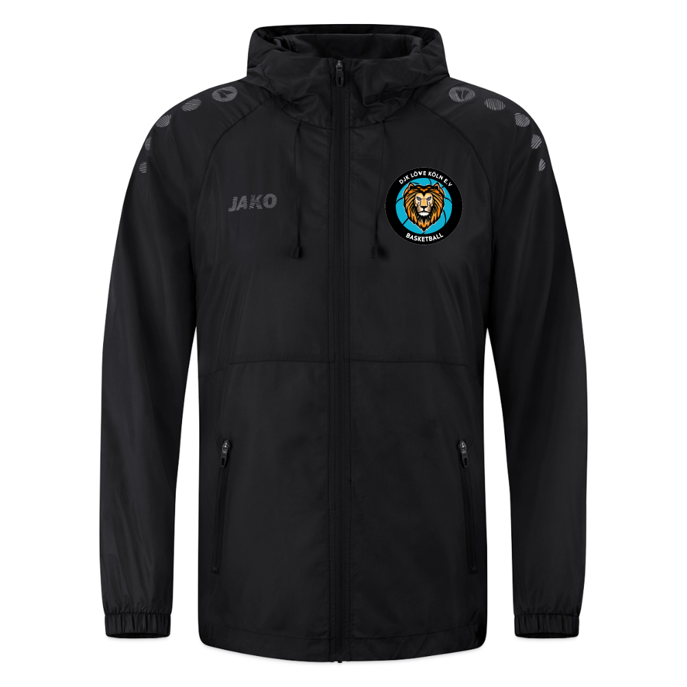 Jako Lightweightjacke Flow - Schwarz