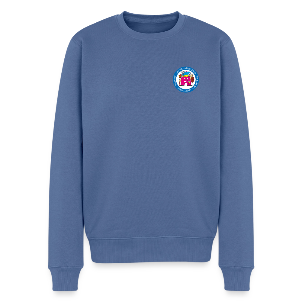 Männer Premium Pullover - Taubenblau