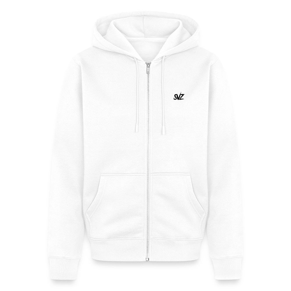 Männer Premium Kapuzenjacke - Weiß