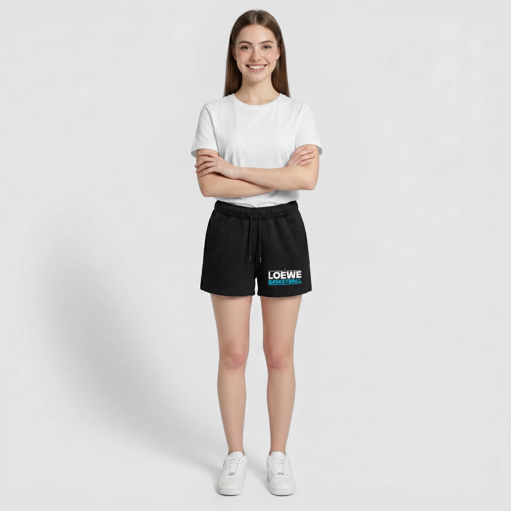 Frauen Premium Organic Sweatshorts - Schwarz