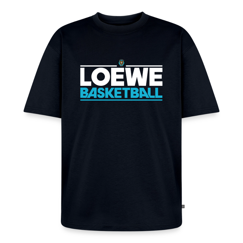 Unisex Premium Oversized Bio T-Shirt - Navy