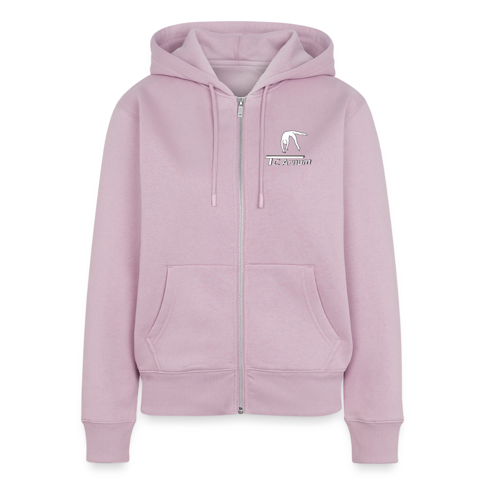 Frauen Premium Kapuzenjacke - Altrosa