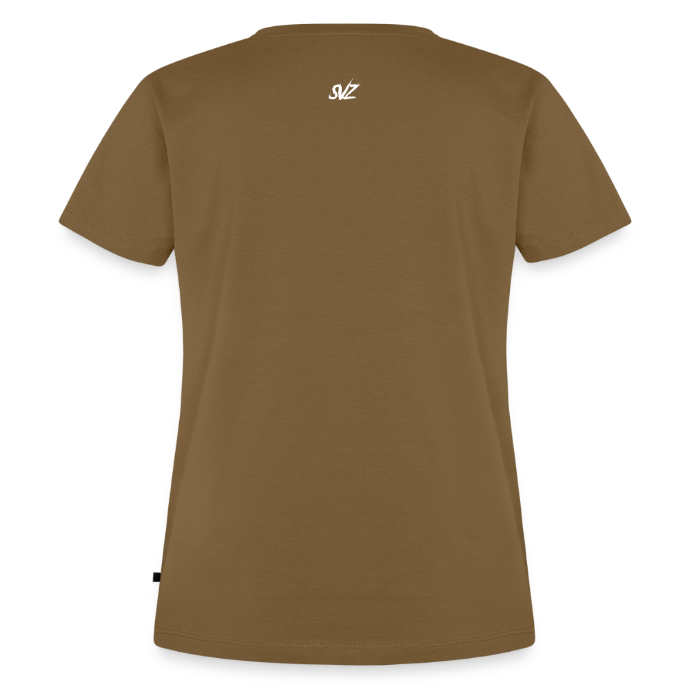 Frauen Premium T-Shirt - Nussbraun