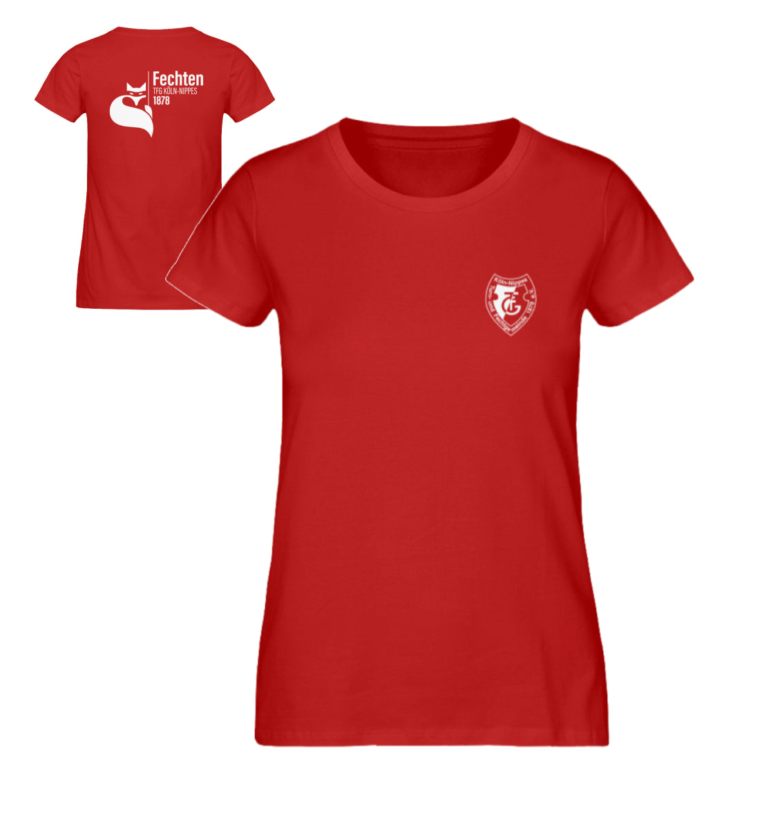 Damen Shirt Fechten, verschiedene Farben