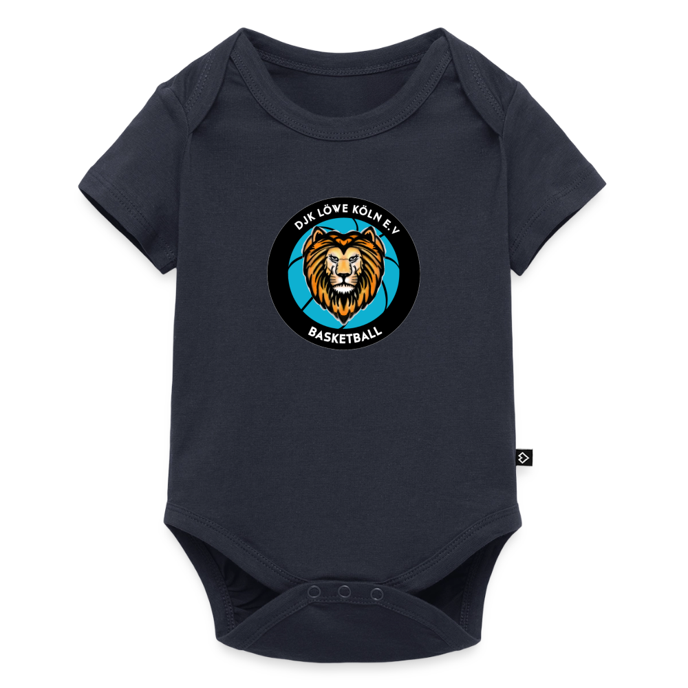 Baby Bio-Kurzarm-Body - Navy