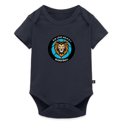 Baby Bio-Kurzarm-Body - Navy