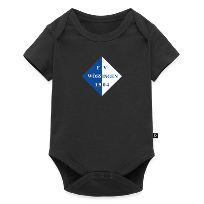Baby Bio-Kurzarm-Body - Schwarz
