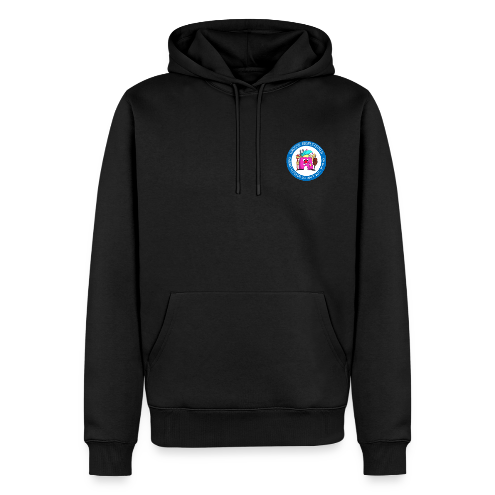 Männer Premium Hoodie - Schwarz