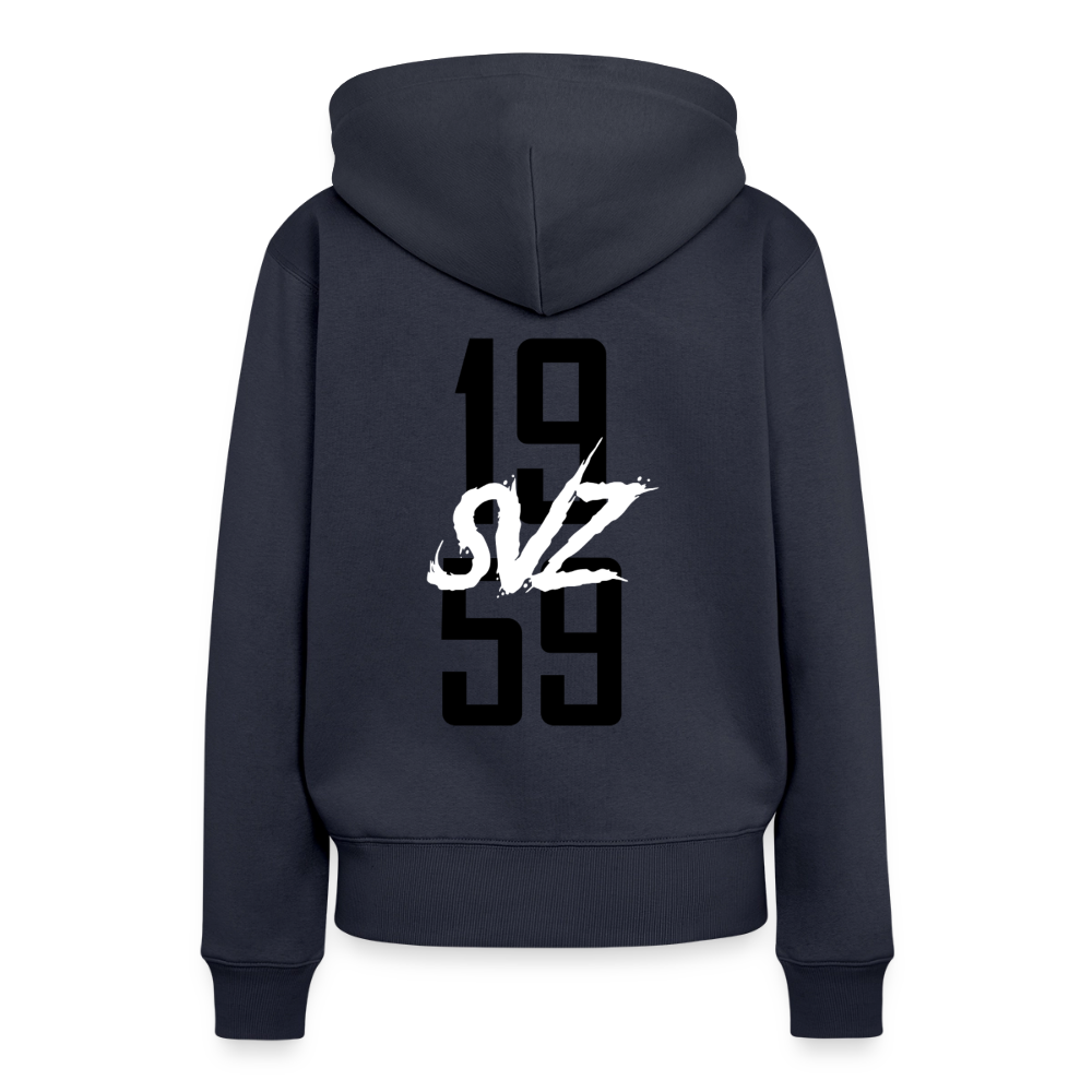 Frauen Premium Hoodie - Navy