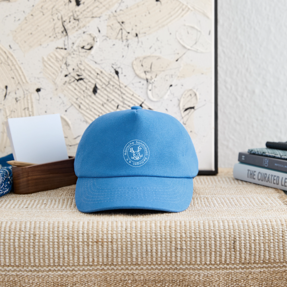 Kinder Basecap - Pfauenblau
