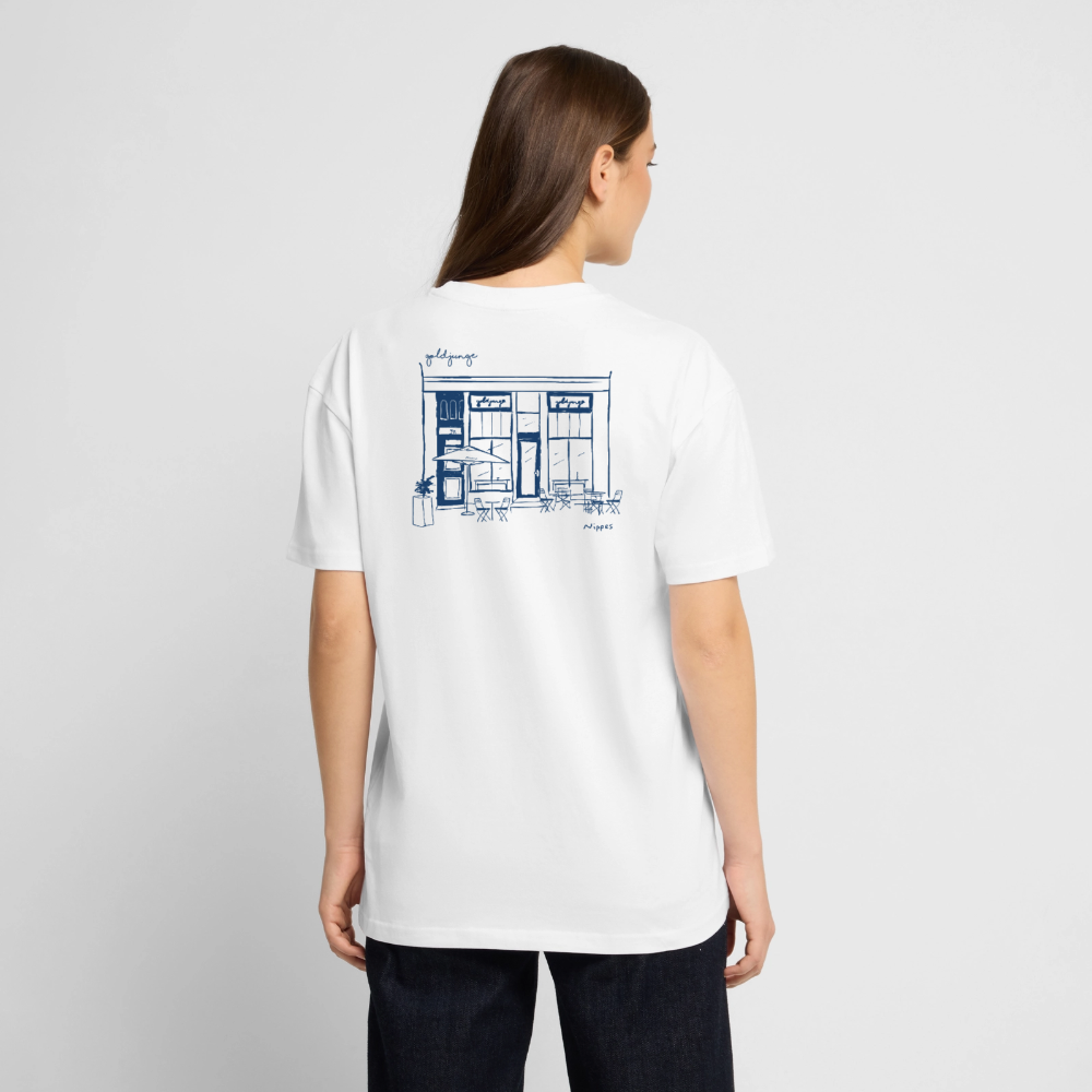 Oversized Heavyweight Unisex T-Shirt - Weiß
