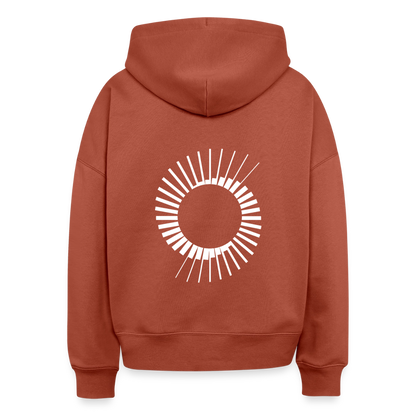 Stanley/Stella Boxy Frauen Bio Hoodie Nora - Terrakotta
