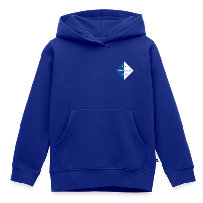 Kinder Premium Hoodie - Royalblau
