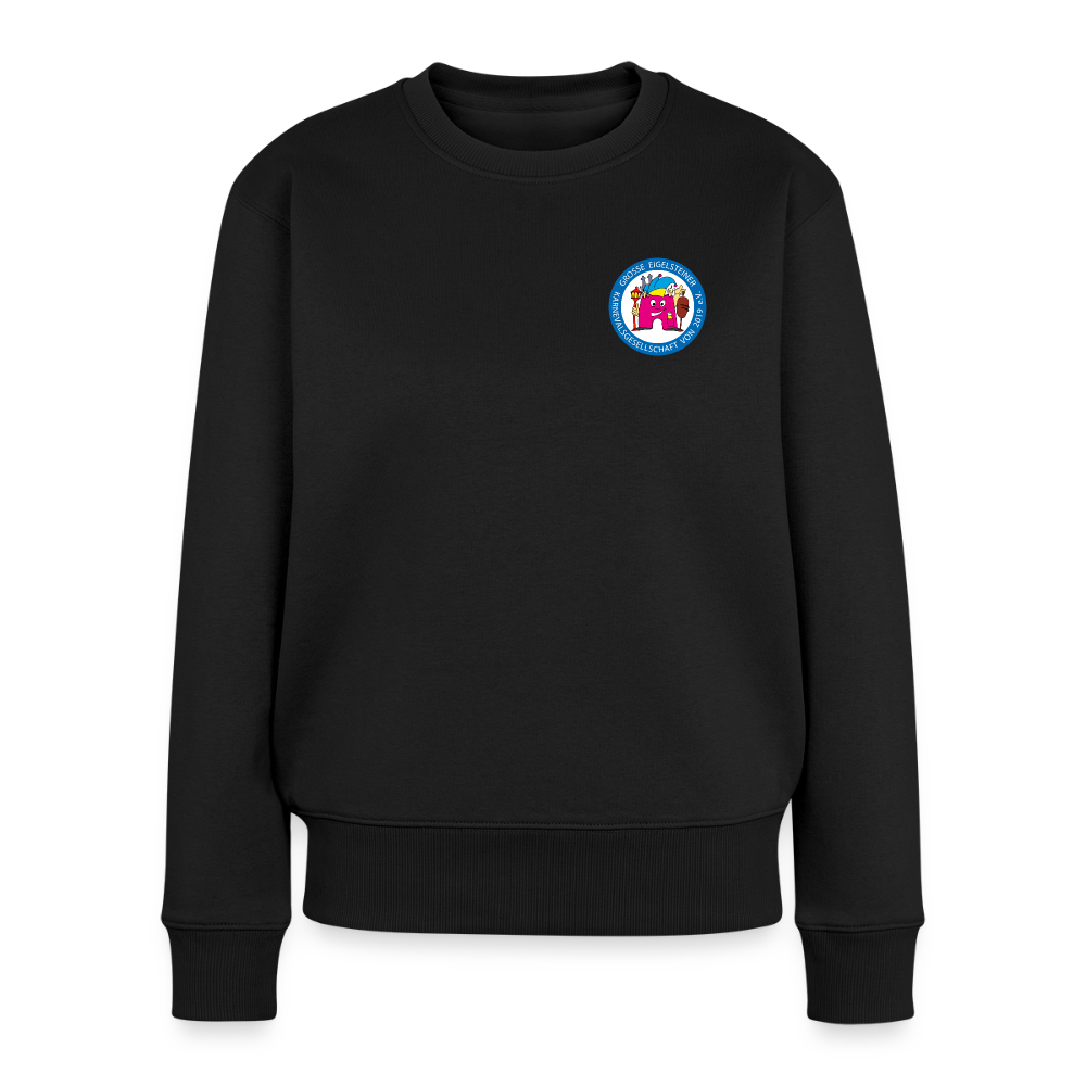 Frauen Premium Pullover - Schwarz