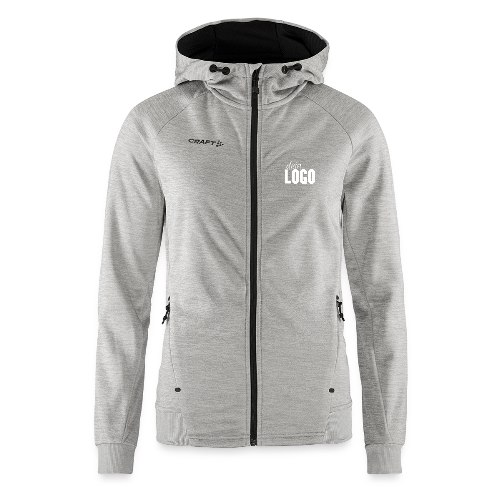CRAFT ADV Unify Frauen Kapuzenjacke - Grau meliert