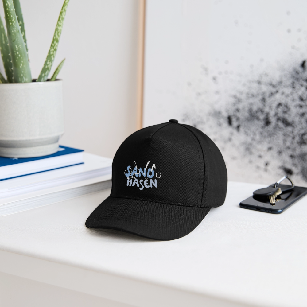 Bio-Baseballkappe - Schwarz