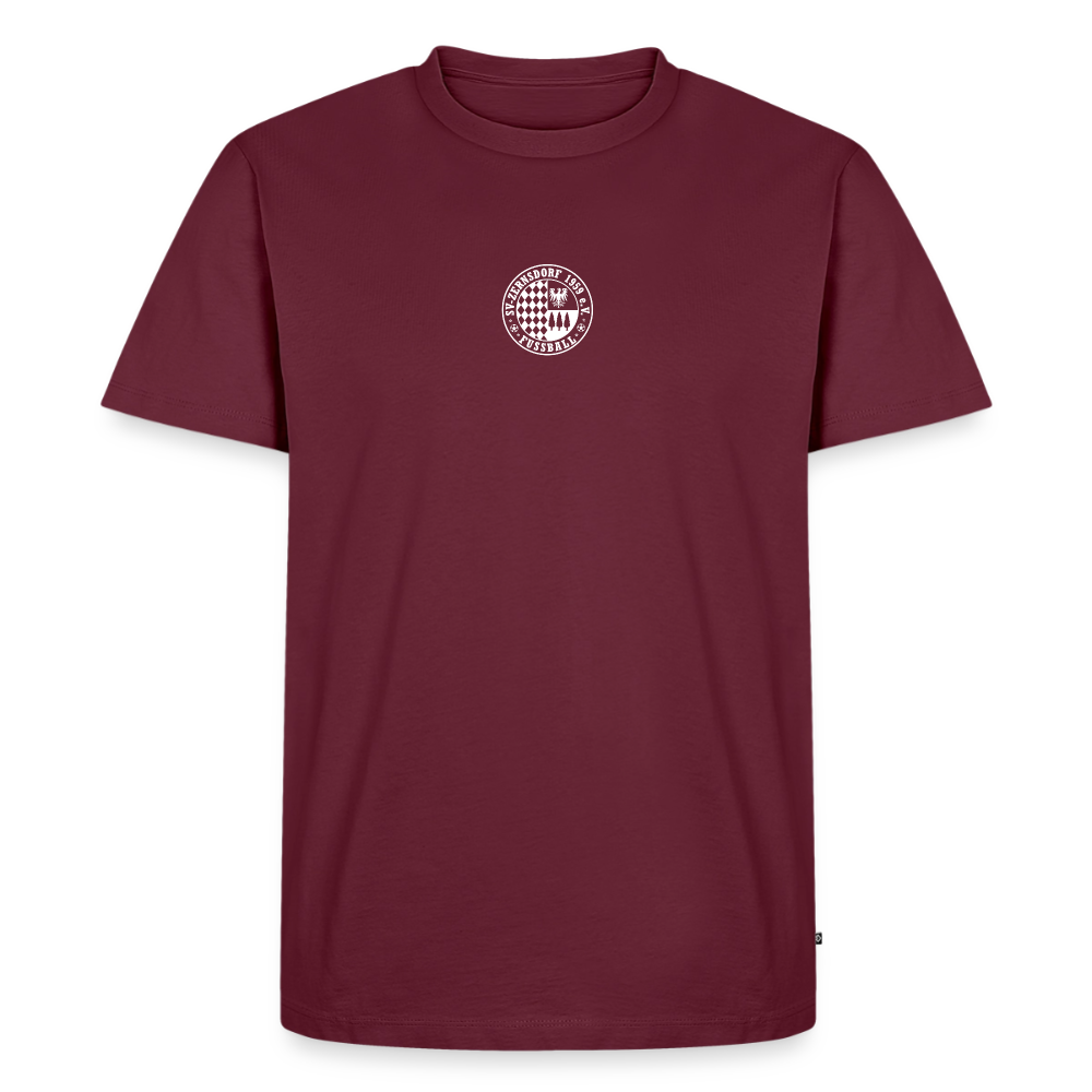 Männer Premium T-Shirt - Burgunderrot