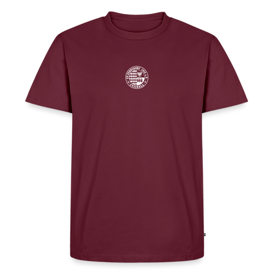 Männer Premium T-Shirt - Burgunderrot