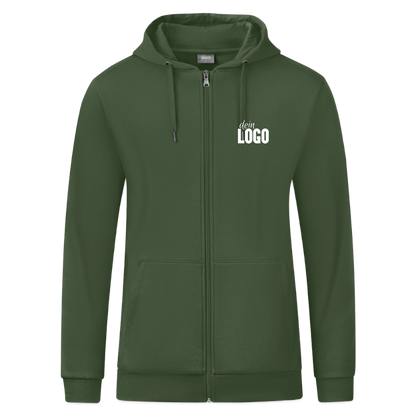 JAKO Männer Kapuzenjacke Organic - Tannengrün