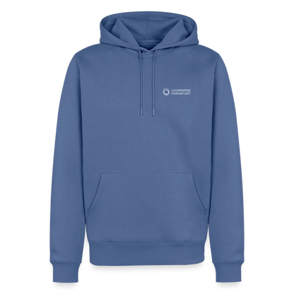 Männer Premium Hoodie - Taubenblau