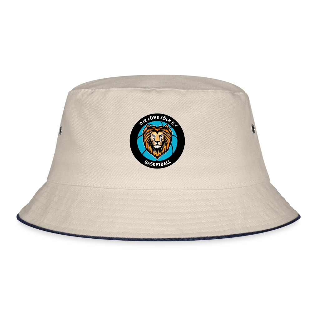 Bucket Hat - Natur/Navy