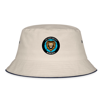 Bucket Hat - Natur/Navy