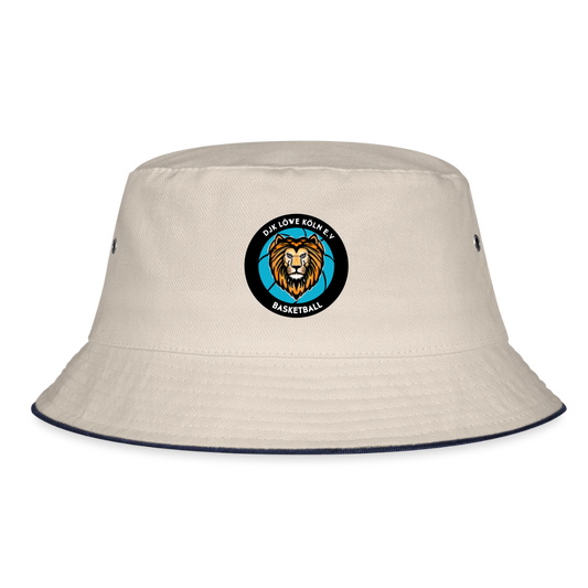 Bucket Hat - Natur/Navy