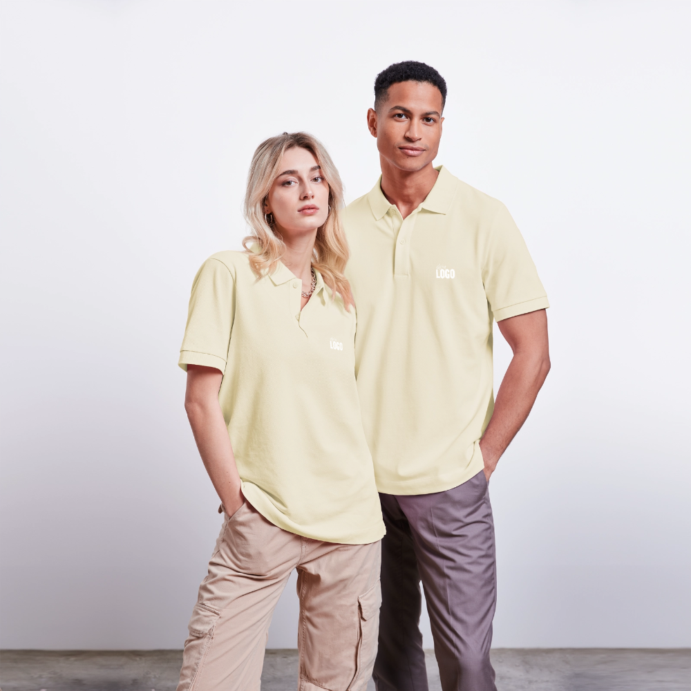 Unisex Bio-Poloshirt PREPSTER - Natur