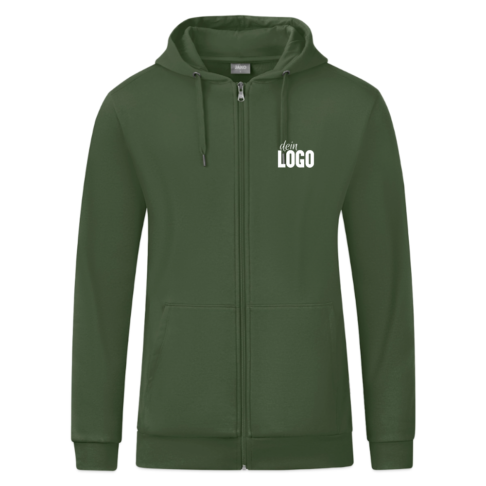JAKO Kapuzenjacke Organic - Tannengrün