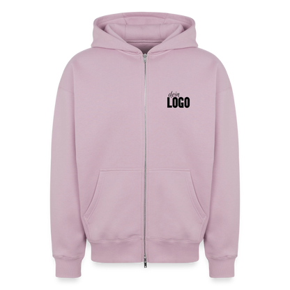 Oversized Heavyweight Unisex Zip Hoodie - Altrosa