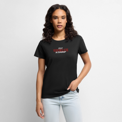 Frauen Premium T-Shirt - Schwarz