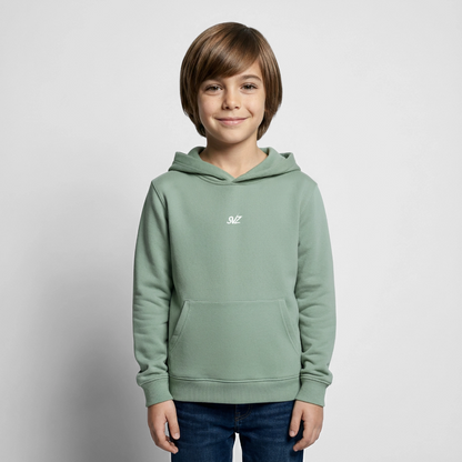 Kinder Hoodie - Graugrün