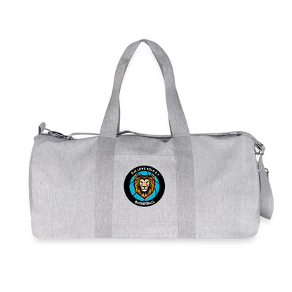 Recycelte Canvas-Sporttasche von Stanley/Stella - Grau meliert