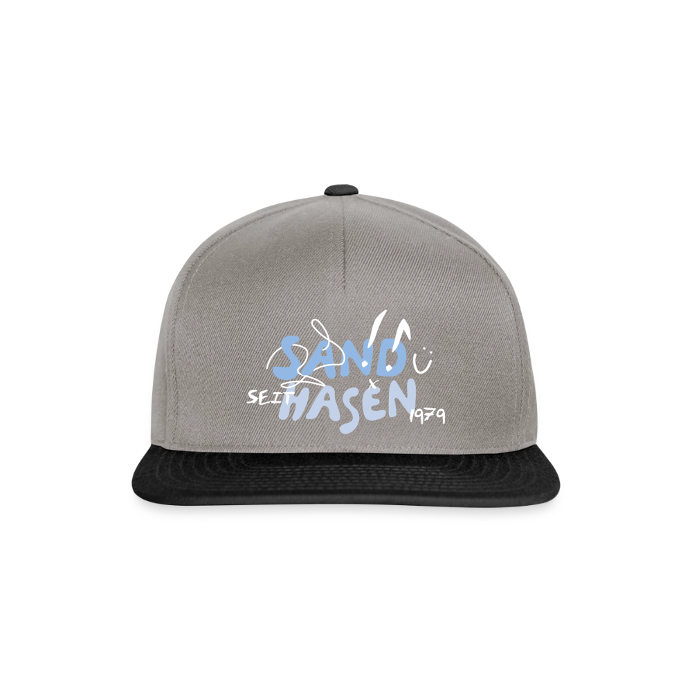 Snapback Cap - Graphit/Schwarz