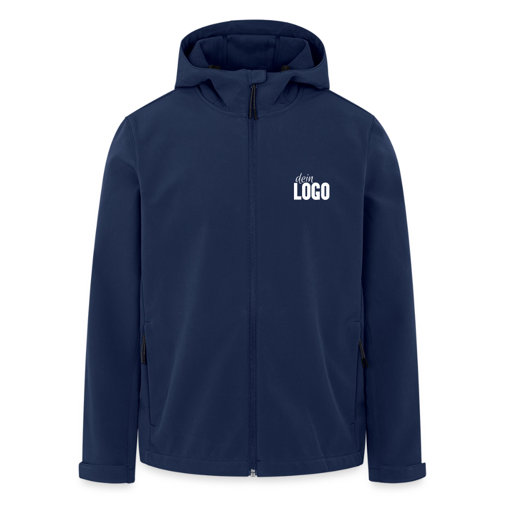 Recycelte Männer Softshell-Jacke von Stanley/Stella - Navy
