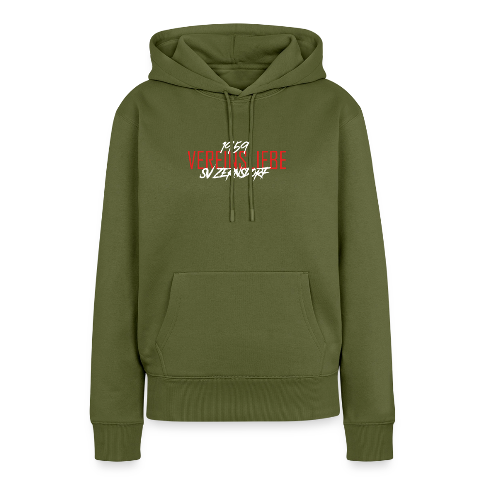 Frauen Premium Hoodie - Khaki