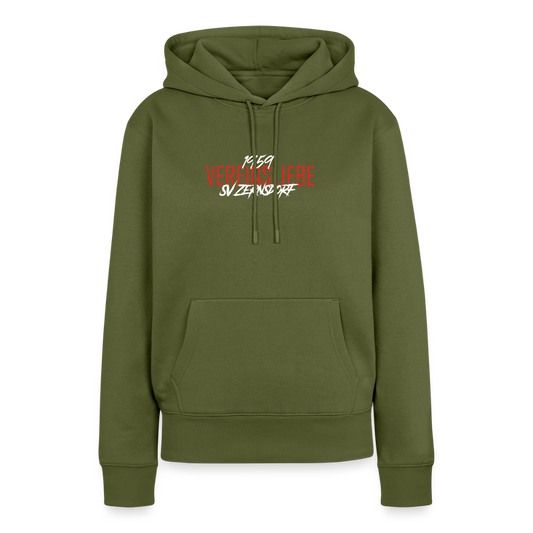 Frauen Premium Hoodie - Khaki