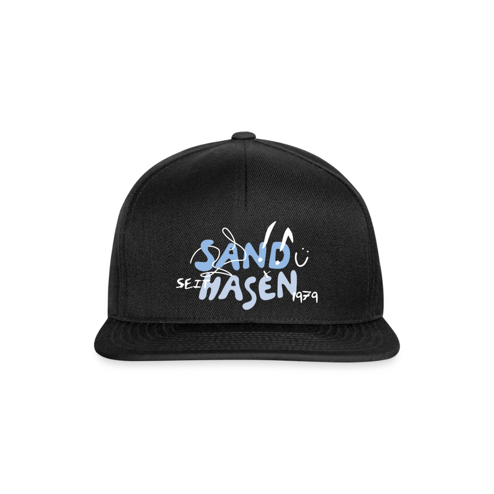Snapback Cap - Schwarz/Schwarz