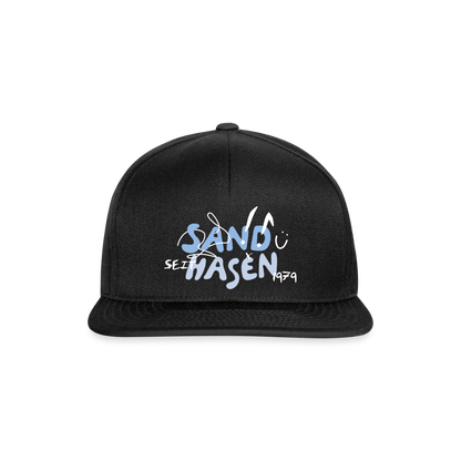 Snapback Cap - Schwarz/Schwarz