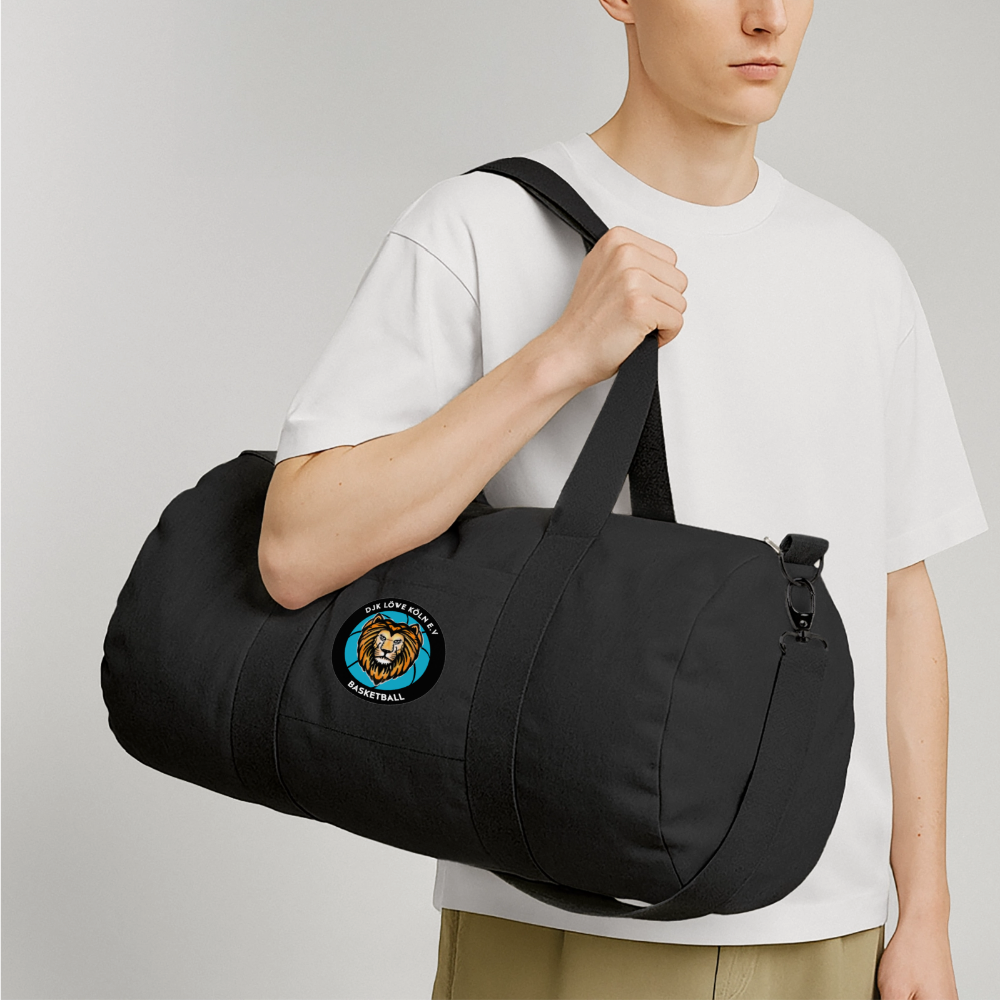 Recycelte Canvas-Sporttasche von Stanley/Stella - Schwarz