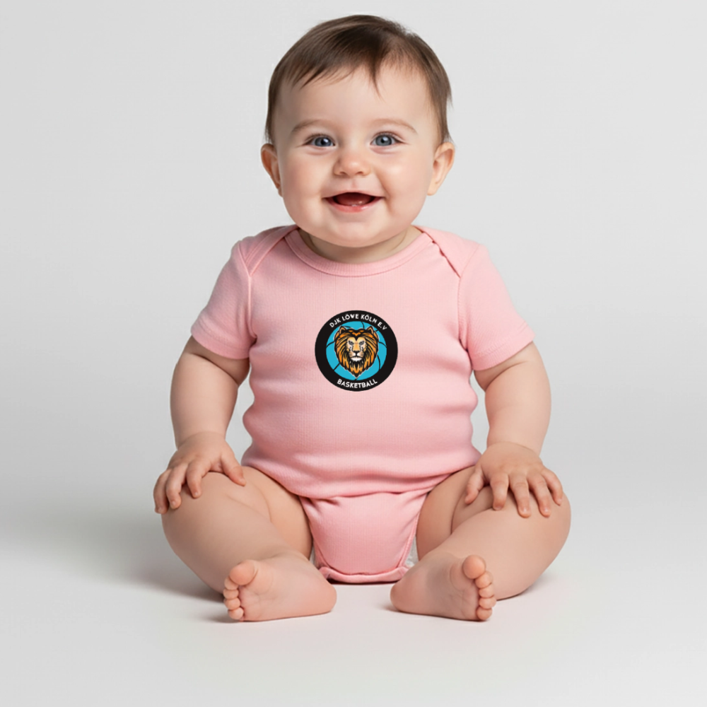 Baby Bio-Kurzarm-Body - Rosa