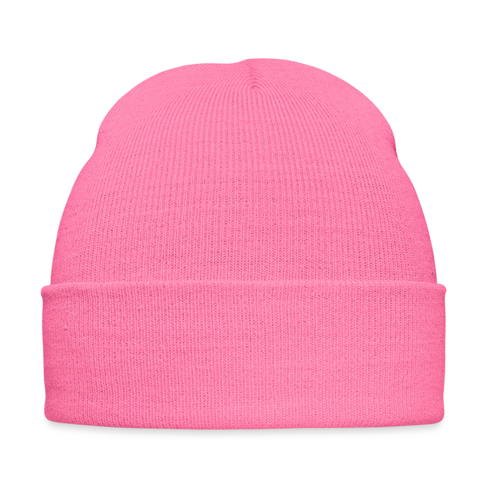 Bestickte Wintermütze - Pink