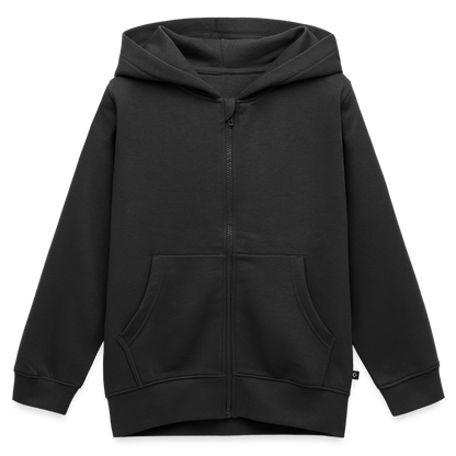 Kinder Premium Kapuzenjacke - Schwarz