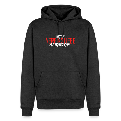 Männer Premium Hoodie - Anthrazit meliert