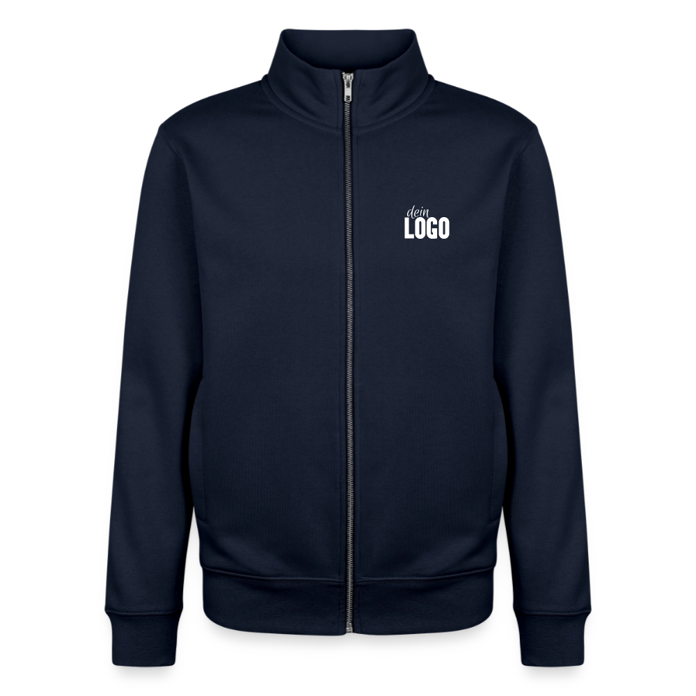 Unisex Organic Zip Sweatshirt - Navy