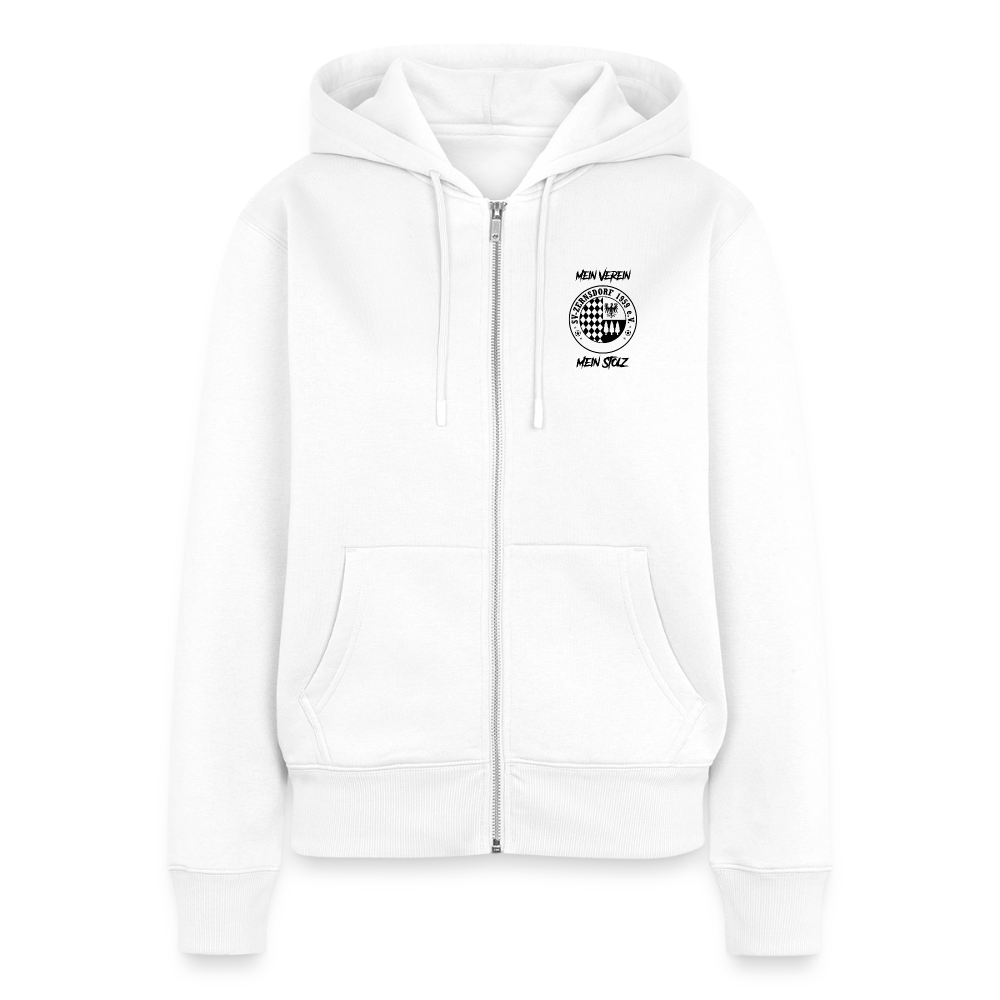 Frauen Premium Kapuzenjacke - Weiß