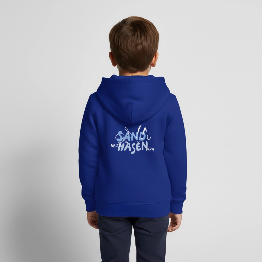 Kinder Premium Kapuzenjacke - Royalblau