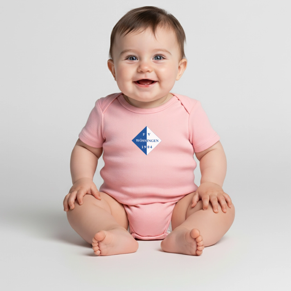 Baby Bio-Kurzarm-Body - Rosa