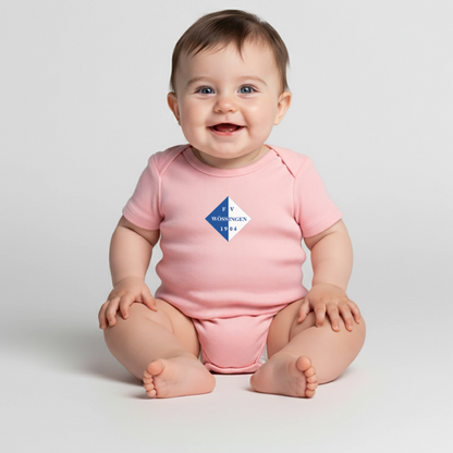 Baby Bio-Kurzarm-Body - Rosa